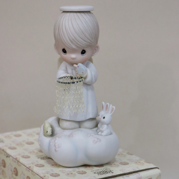Precious Moments - I'm So glad you fluttered into